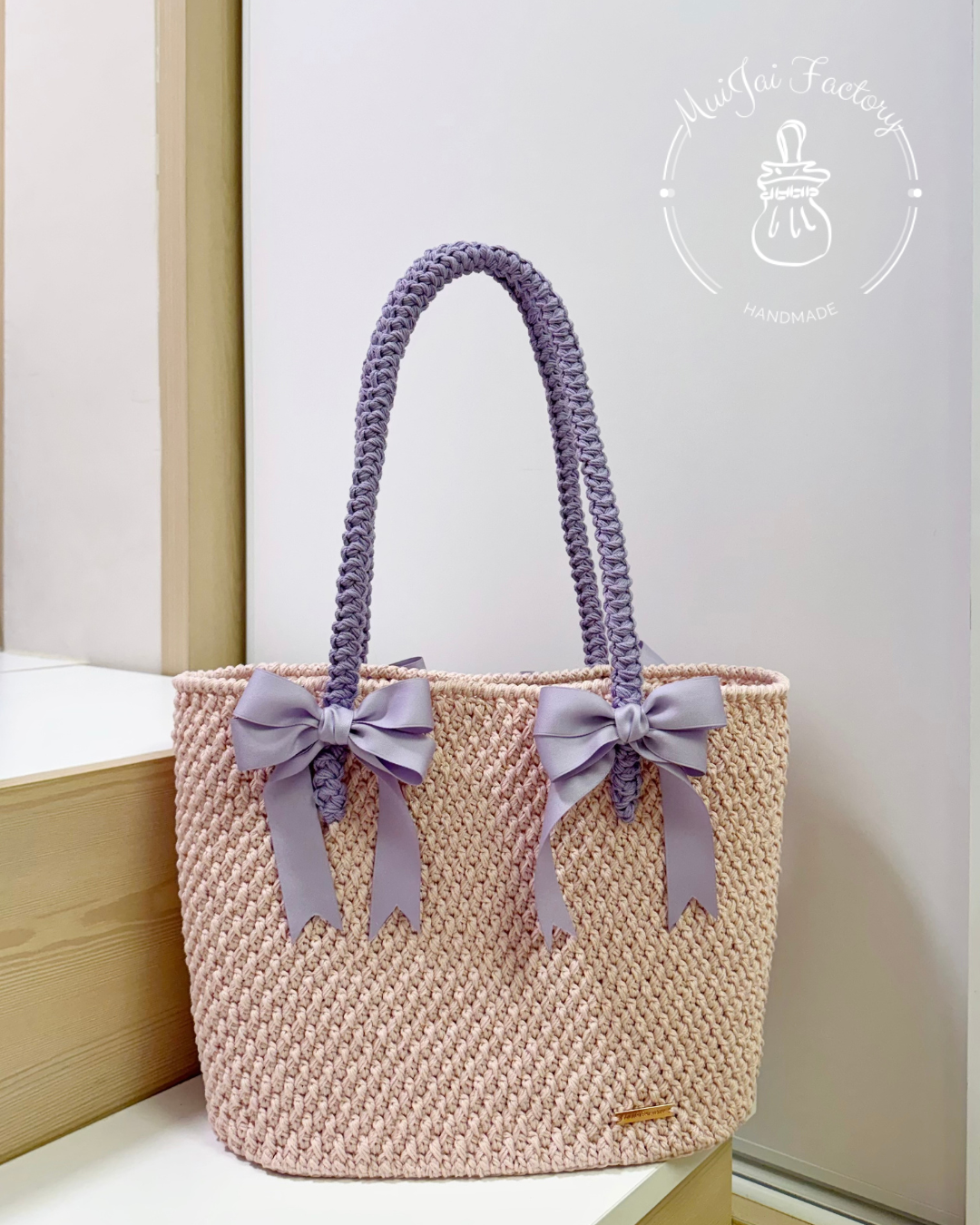 ♔ M009 雙蝴蝶蘿莉版 ⋅ 粉紅×粉紫夢幻袋 ♔